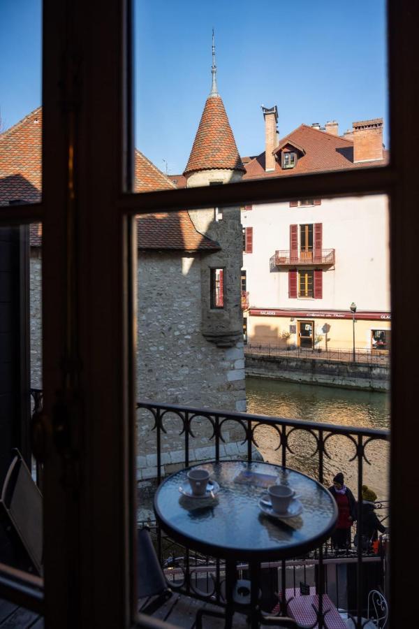 Le Balcon Perriere I - Charming Apartment With Direct View Of The Thiou Annecy Exterior foto